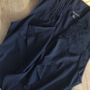 Banana Republic Summer Navy Blue short sleeve XS
